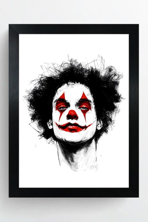 Chaos wears confidence Wall Art, Black Frame, Home Décor