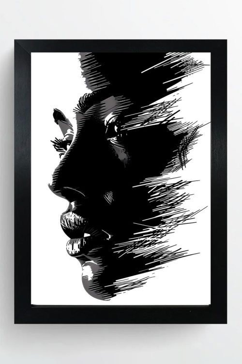 Shadow Holds Truth Wall Art, Black Frame, Home Décor