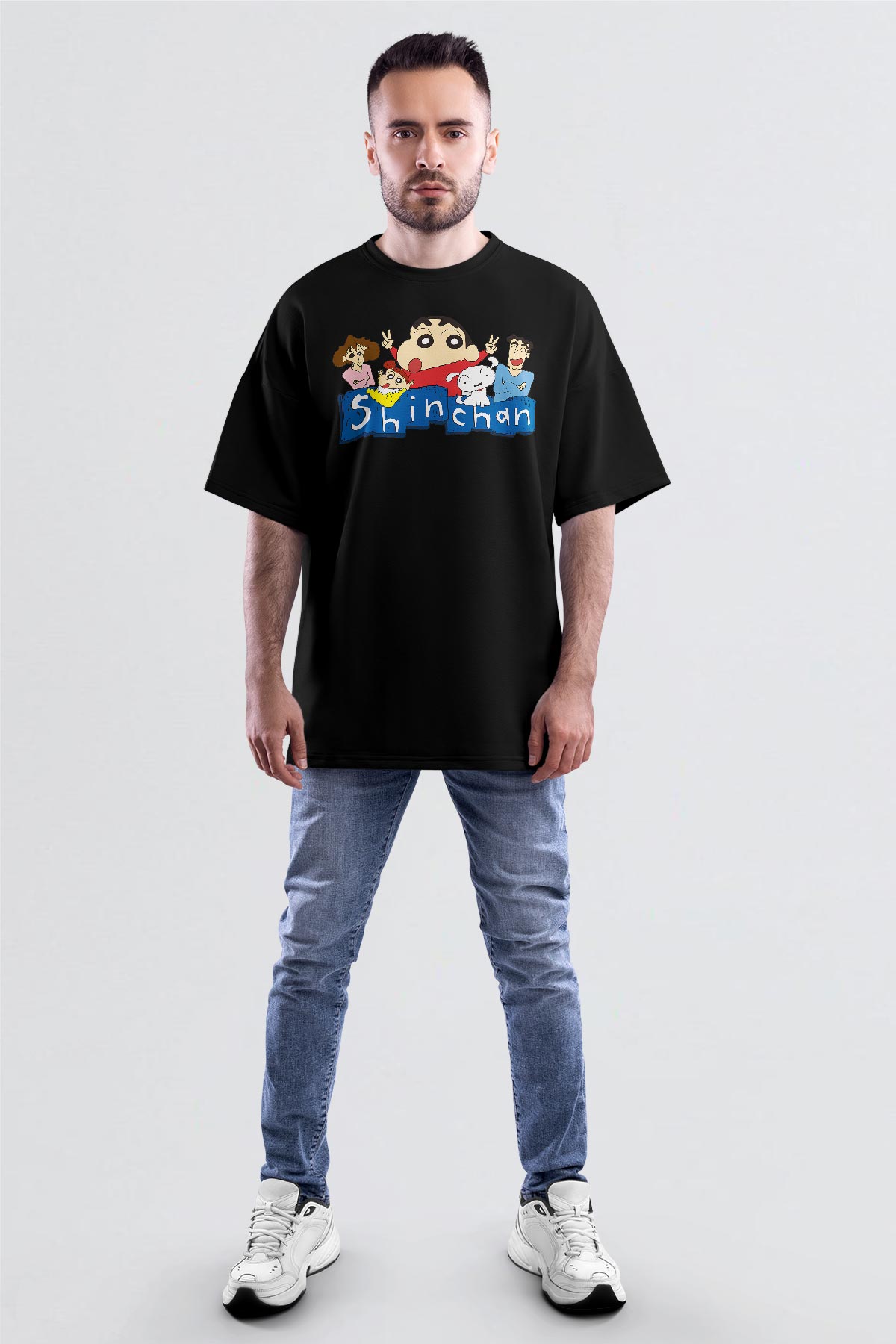 Shinchan Oversized Unisex 100% Cotton - Image 9