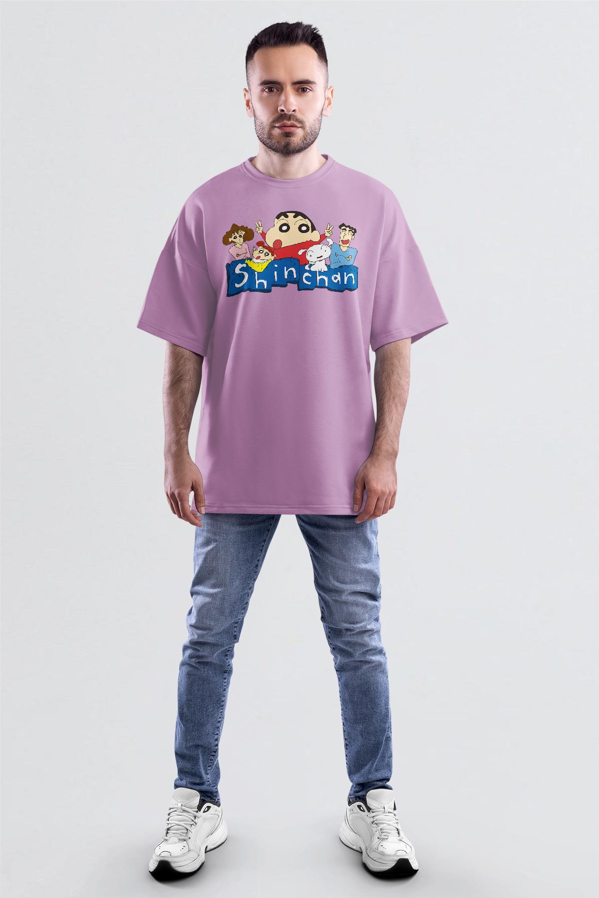 Shinchan Oversized Unisex 100% Cotton - Image 3
