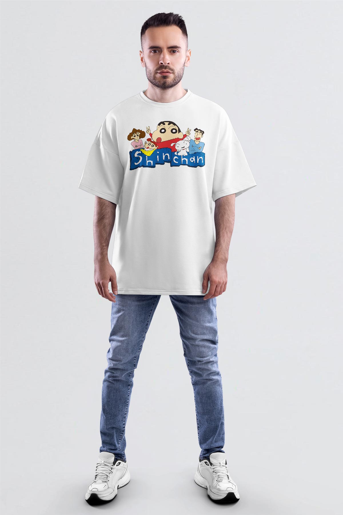 Shinchan Oversized Unisex 100% Cotton - Image 7