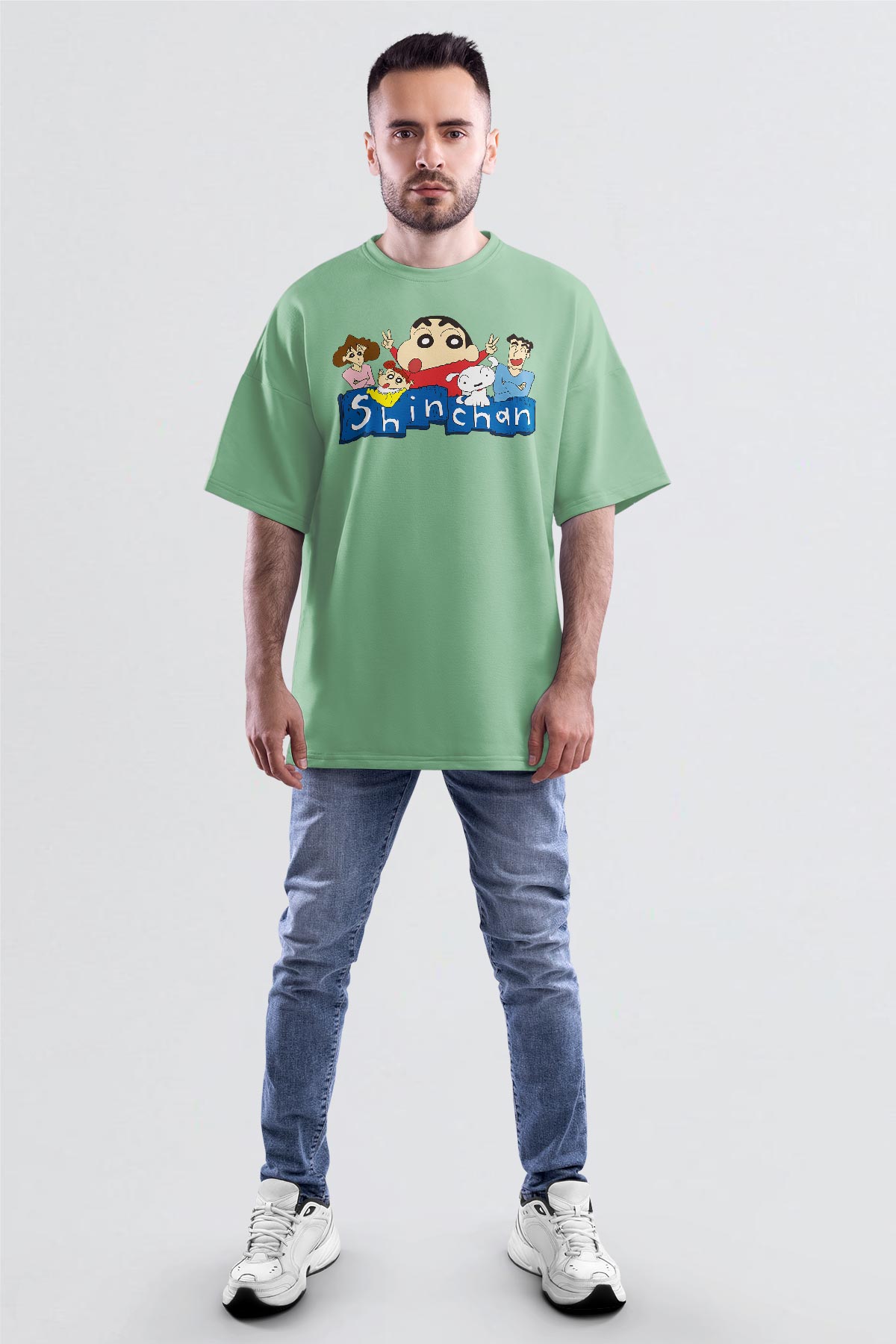 Shinchan Oversized Unisex 100% Cotton - Image 2