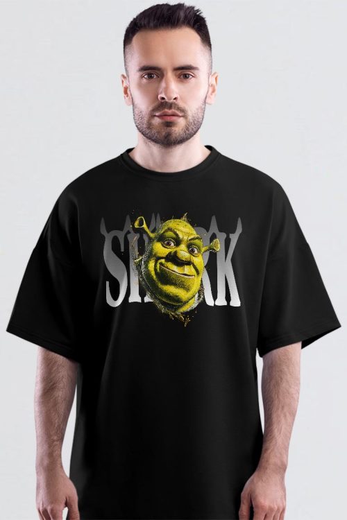 Sherk Oversized Unisex 100% Cotton Tee
