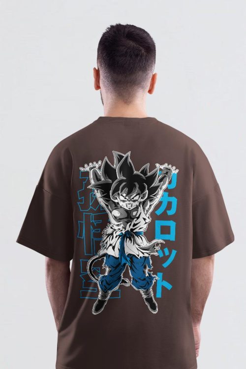 Goku Ultra Instinct Oversized Tee – Kamehameha in Style!